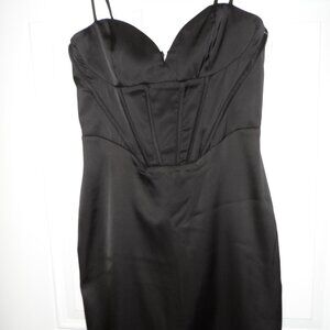 Mini black dress- size S